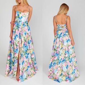 Show Me Your MuMu Juliet Maxi Dress Flower Shop
